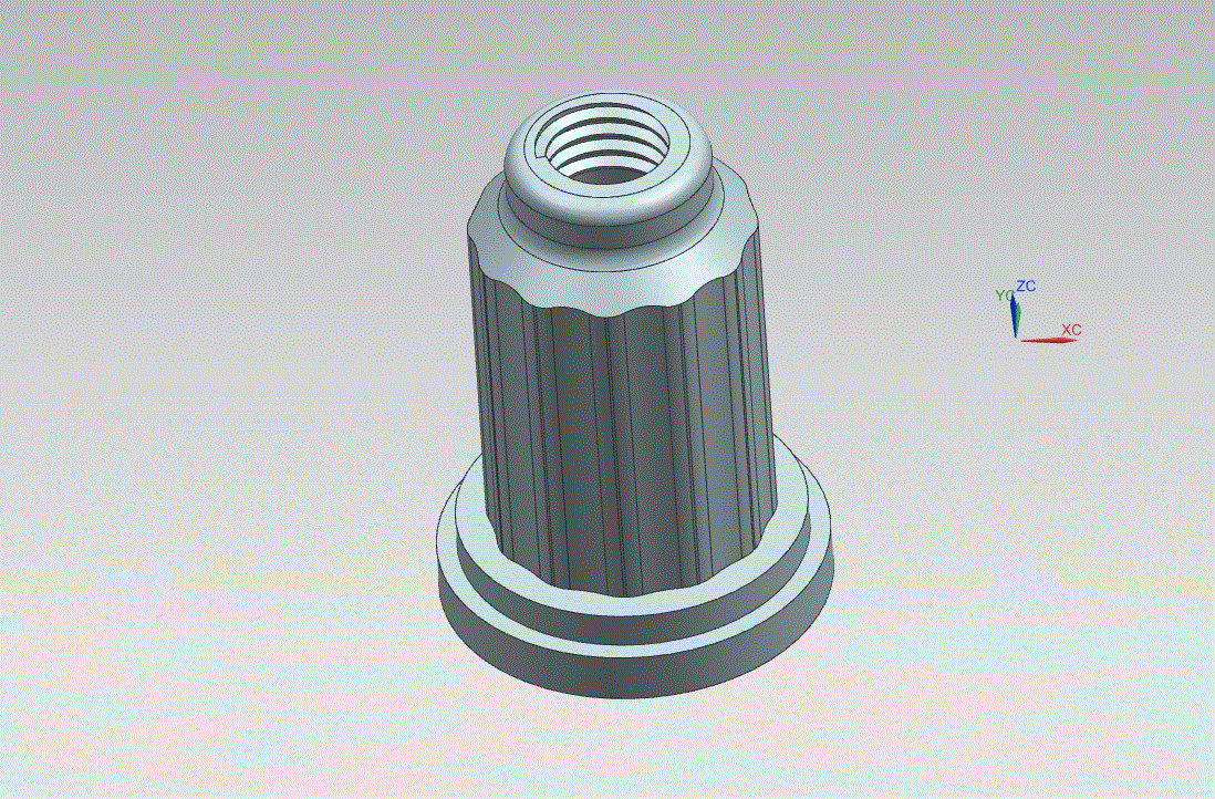 JJ4889-开瓶器套筒的注塑模具设计-自动脱螺纹【含UG三维图】