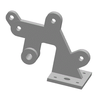 JJ4964-支架注塑模具设计【含UG三维图】