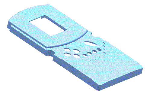 JJ4967-掌上游戏机上盖注塑模具设计【含UG三维图】