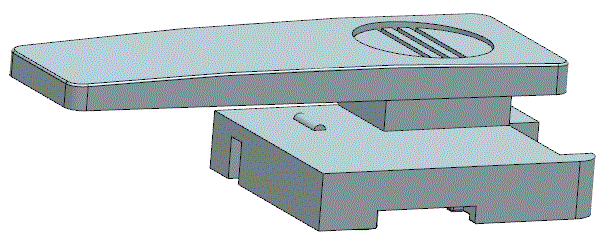 JJ4973-小型台灯开关塑料模具设计【含UG三维图】