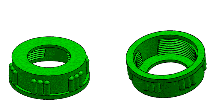 JJ4983-酸奶瓶盖注塑成型工艺及模具设计【含UG三维图】