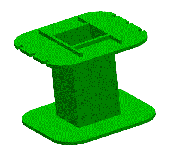 JJ4991-方形塑料小骨架制件成型工艺及模具设计【含UG三维图】