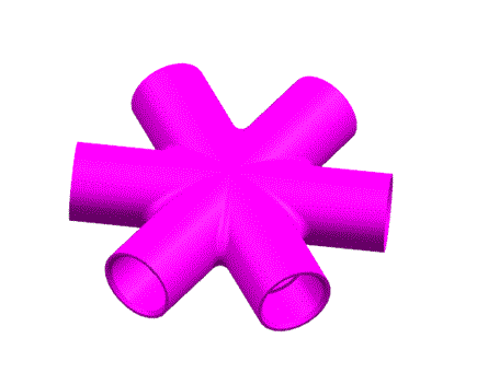 JJ4997-六通管件注射模具设计及注射成型工艺参数优化【含模流分析及三维图】