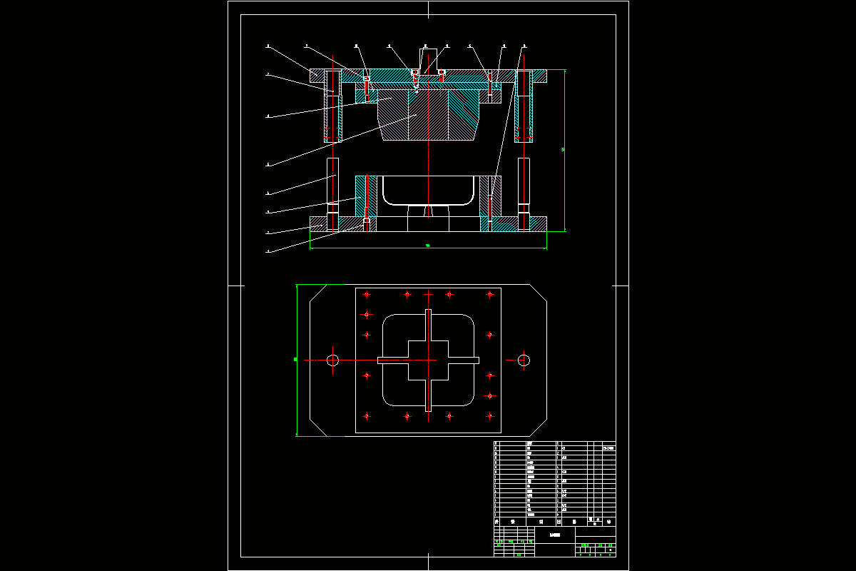 JJ4146-角形件冲压工艺与模具设计-3套模具