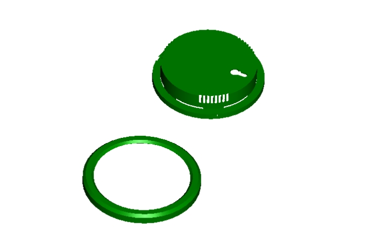 JJ5070-室内温度计外壳的注塑模具设计【含Proe三维图】