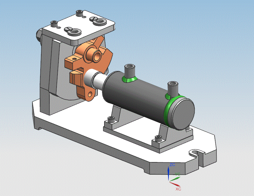 JJ4263-拨动杆加工工艺钻及2-M8孔夹具设计【含UG三维图】