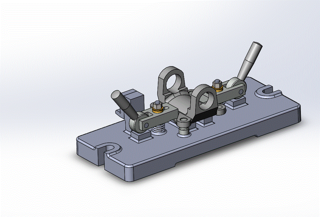 P519-突缘万向节加工工艺及铣97两侧面夹具设计【含SW三维图】