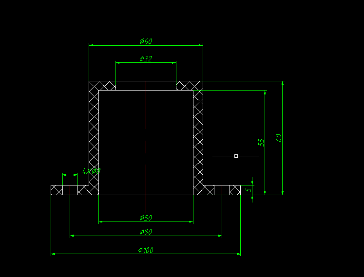 JJ5202-塑料端盖注塑模具设计-长100