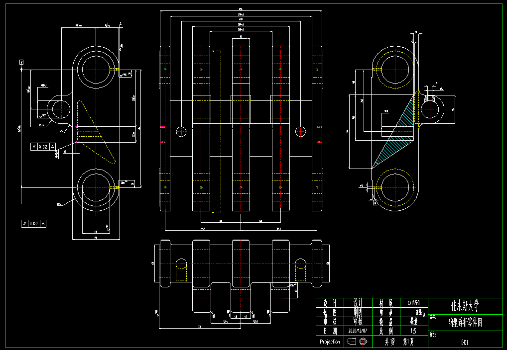 JJ5230-钩型连杆铸造工艺设计