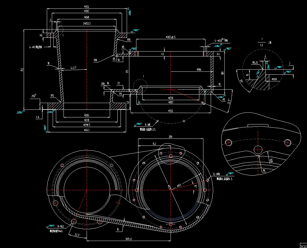 JJ5243-吸壳阀体铸造工艺设计