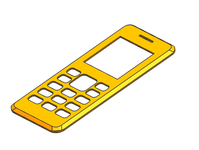 Z1198-按键手机壳注塑模具设计【含UG三维图】