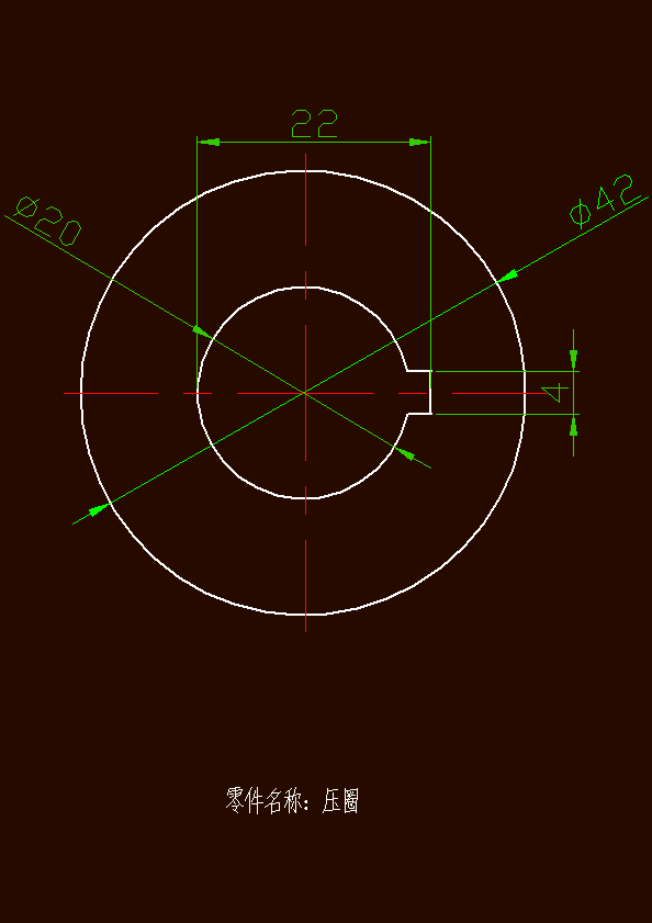 JJ4276-压圈冲压复合模具设计