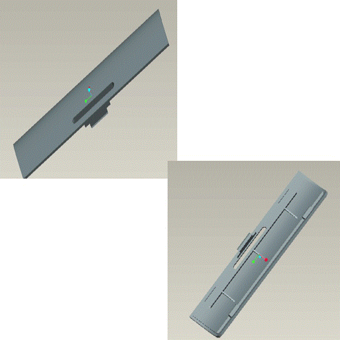 P386-无线键盘电池后盖注塑模具设计【含UG三维图】