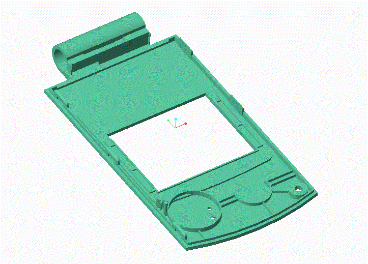 JJ5292-诺基亚翻盖手机上盖注塑模具设计【含UG三维图】