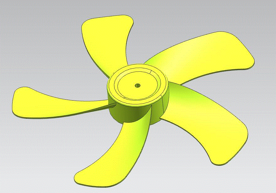 JJ5312-风扇叶片注塑模具设计【含UG三维图】