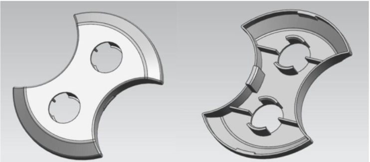 JJ5334-探测器后盖注塑模具设计与型腔仿真加工