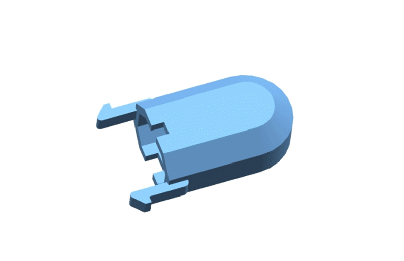 JJ5371-双钩固定卡套注塑模设计【含模流分析及Proe三维图】