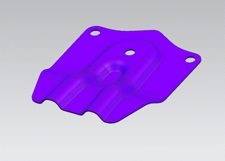 JJ4351-货厢后横梁连接板堵板冲压模具设计【含UG三维图】
