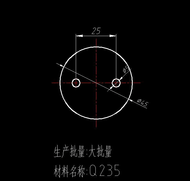 JJ5585-圆形垫圈复合模具设计-外径45【含UG三维图】