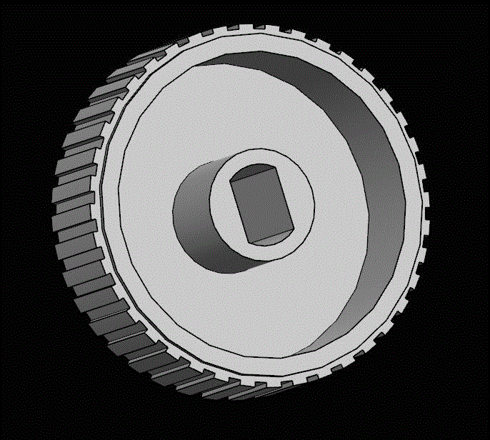 JJ5395-打印机塑料旋钮注射模具设计【含UG三维图】