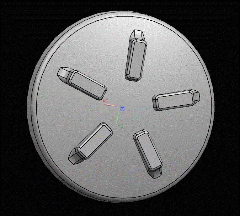 JJ5761-爪盘注塑模具设计【含模流分析及UG三维图】