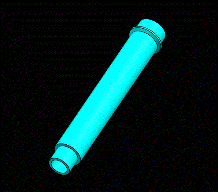 JJ5807-分型面偏门轴线式长筒注塑模具设计【含UG三维图】