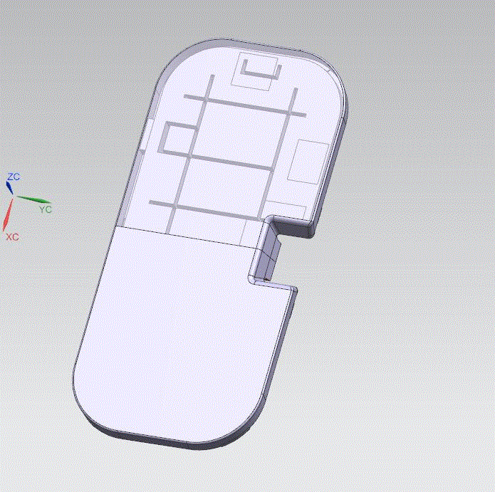 JJ5821-应急开关孔盖注塑模具设计【含三维塑件图】