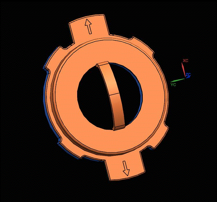 JJ5415-吸尘器上盖注塑模具设计【含UG三维图】
