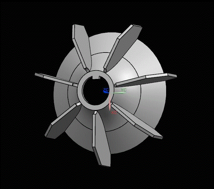 JJ5833-风扇叶片的注塑模具设计【含UG三维图】