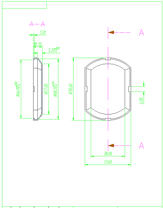 JJ5895-PS罩盖塑料模具设计-盒盖