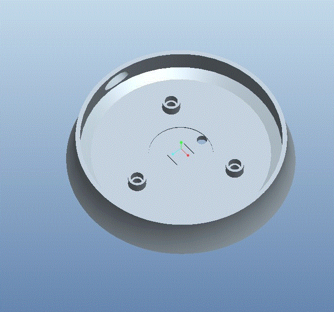 JJ6144-电水壶底座塑料模具设计【含Proe三维图】