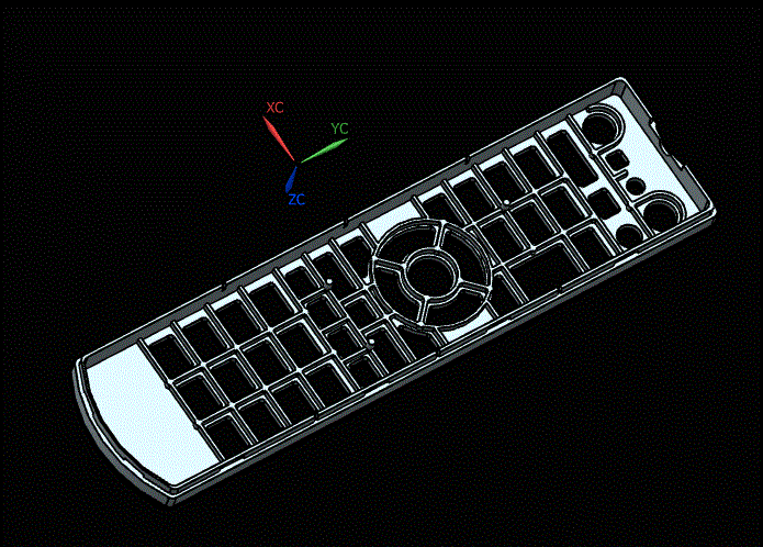 JJ6169-电视机遥控器上盖注塑模具设计【含UG三维图】