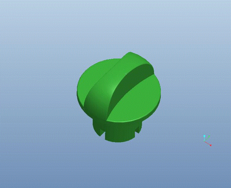 JJ6177-XN型旋钮塑料模设计及模具零件工艺设计【含Proe三维图】