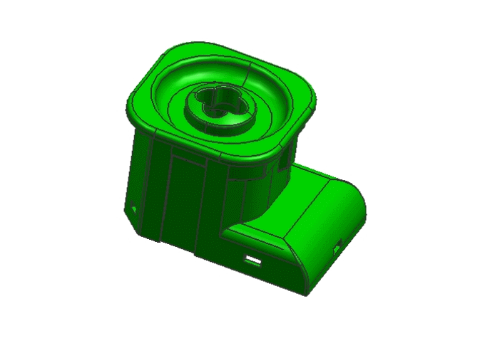 JJ6194-汽车灯座注塑模具设计【含UG三维图】
