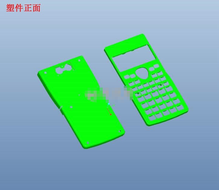 JJ6209-计算器外壳注塑模具设计【含Proe三维图】