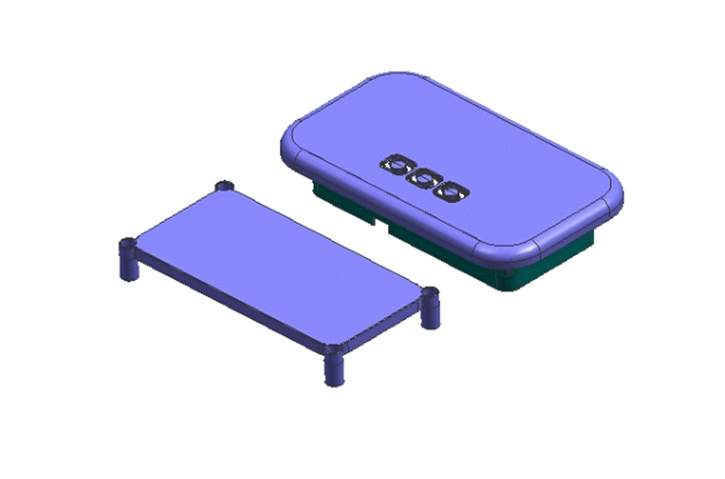 JJ6214-工业微波炉面板成型工艺及注塑模具设计【含UG三维图】
