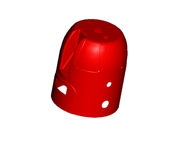 JJ6216-激光标线仪塑料壳体注塑模具设计【含Proe三维图】