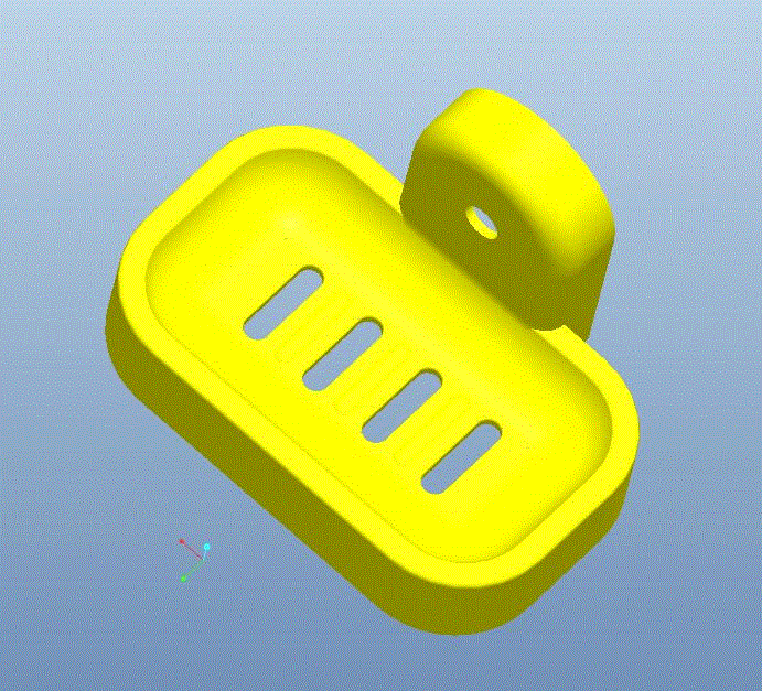 JJ6218-肥皂盒注塑模具设计-挂壁式香皂盒【含Proe三维图】