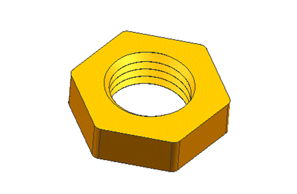 JJ6239-六角螺母注塑模具设计-长20【含UG三维图】