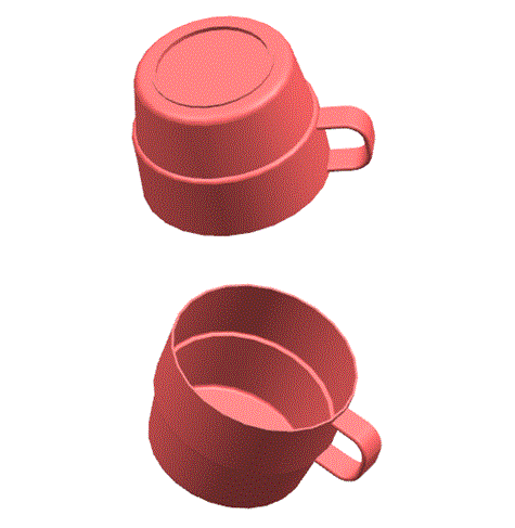 JJ6242-带柄[把]塑料杯子模具设计-水杯牙缸漱口杯【含UG三维图】