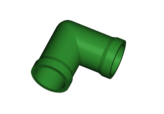 JJ6276-直角弯头注塑模具设计【含Proe三维图】