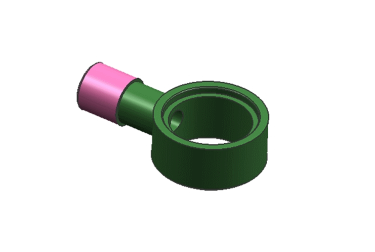 JJ6278-油管接头注塑模具设计-长84【含UG三维图】