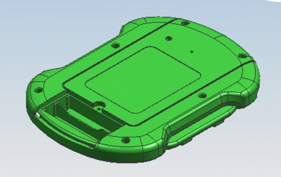 JJ6281-游戏机下盖塑料模具设计【含UG三维图】