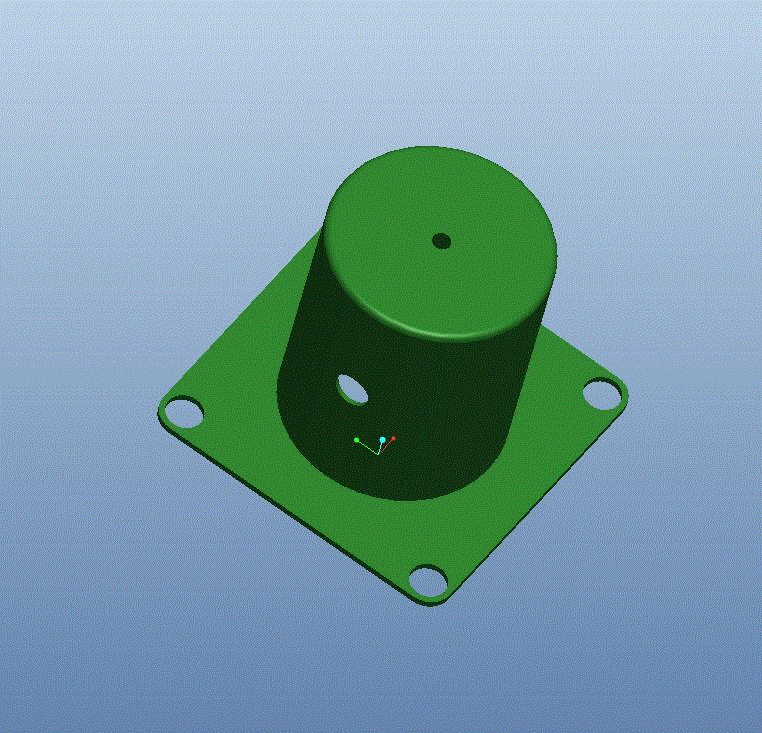 JJ5454-玩具车马达外壳注塑模具设计【含Proe三维图】