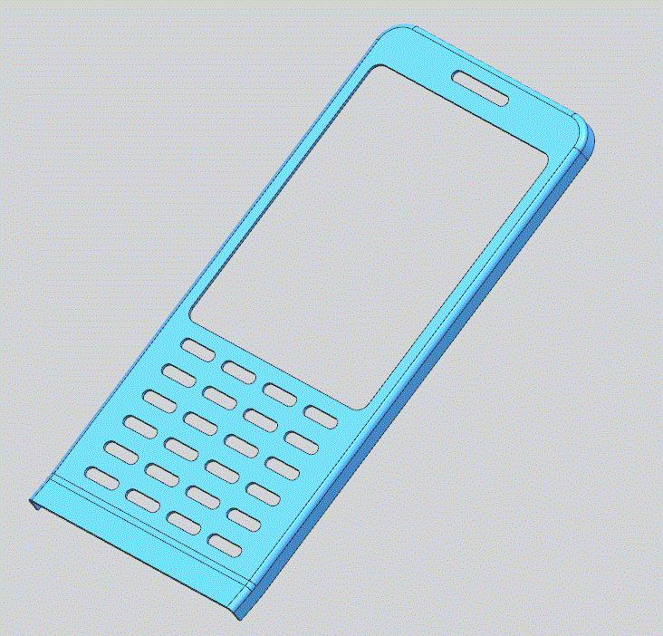 JJ6453-金立A800外壳复合冲裁模具设计【含Proe三维图】