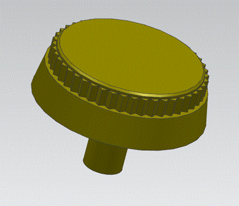 JJ6457-旋钮注塑模具设计-长40【含UG三维图】
