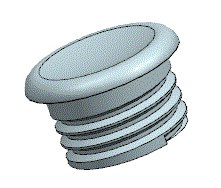 JJ6458-冰箱调温按钮注塑模具设计【含UG三维图】