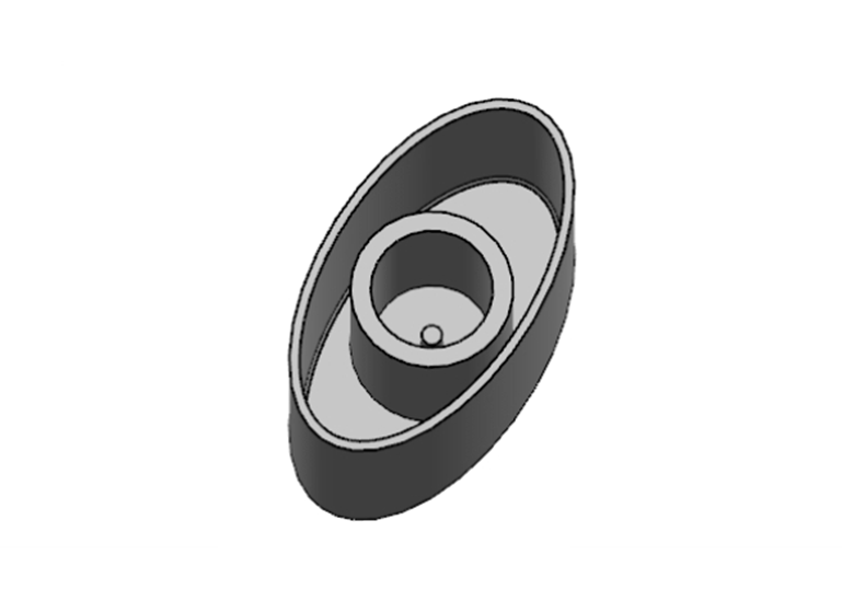 JJ6471-椭圆瓶盖注塑模具设计-长40【含UG三维图】