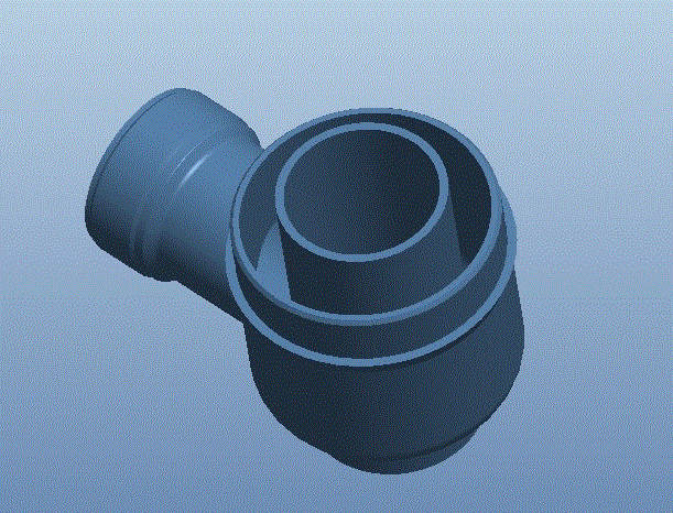 JJ6474-水盆下水管接头塑料注射模具设计【含Proe三维图】