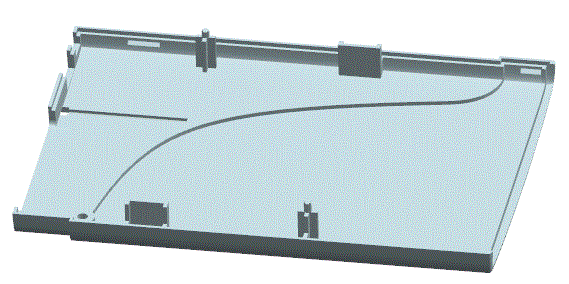 JJ6486-阅读机上壳注塑模具设计【含UG三维图】